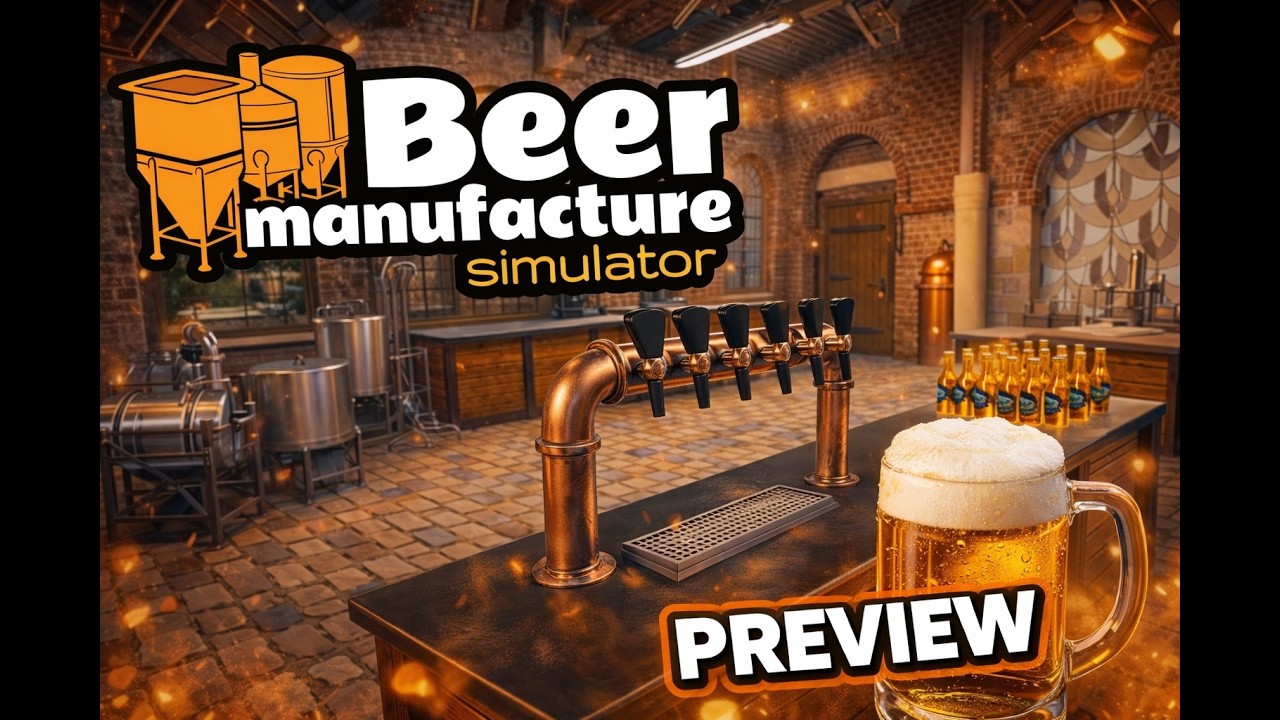 Rough Start, Big Potential - Beer Manufacture Simulator Preview