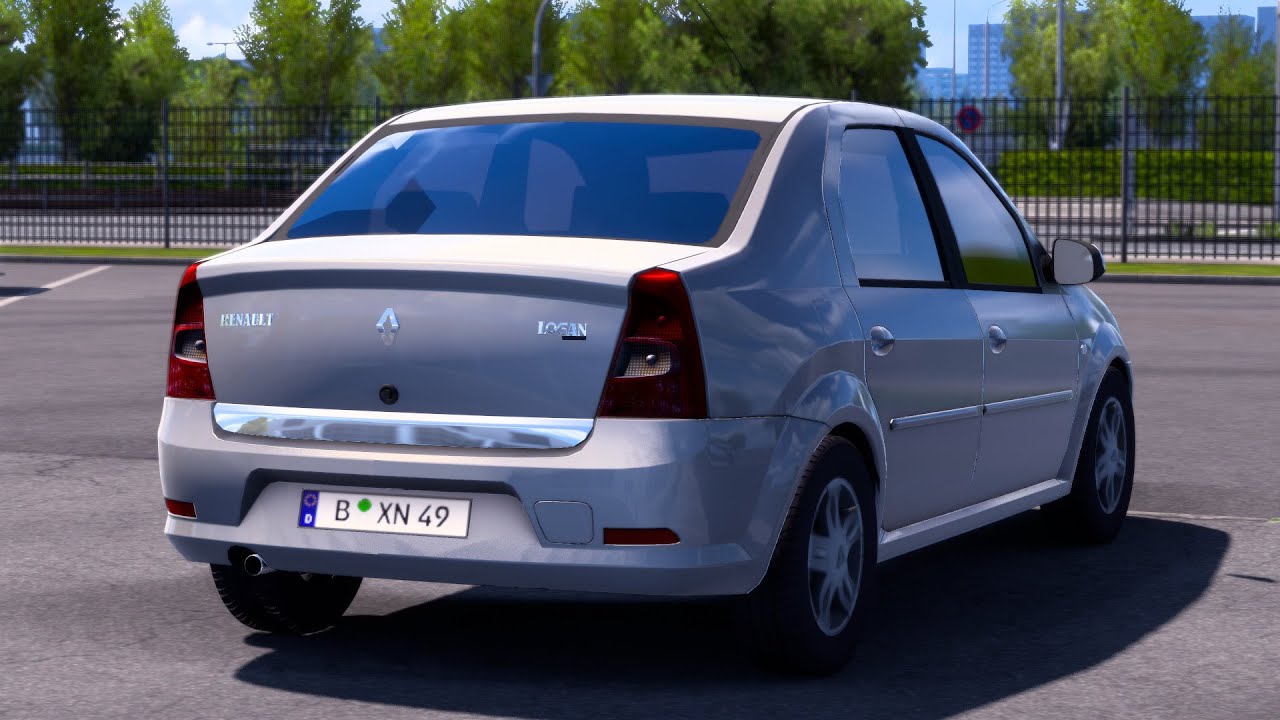 Renault Logan 1.4L 2012 версия 1.0 для Euro Truck Simulator 2 (v1.50.x)