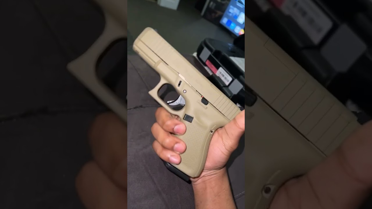 My NEW FDE Glock 19 MOS Gen 5 #glock19 #edc #legallydangerous