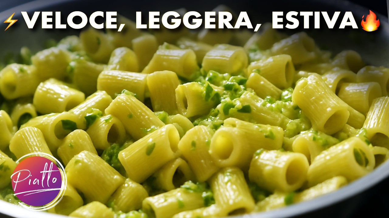 🍝 Pasta Zucchine e Parmigiano 🇮🇹💚 Veloce, Fresca e Cremosa (senza panna!)