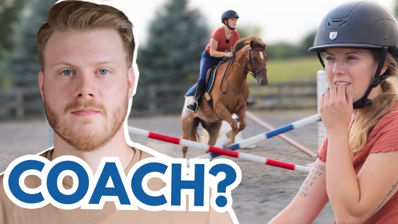 NON-EQUESTRIAN Husband Gives Me a Jumping Lesson