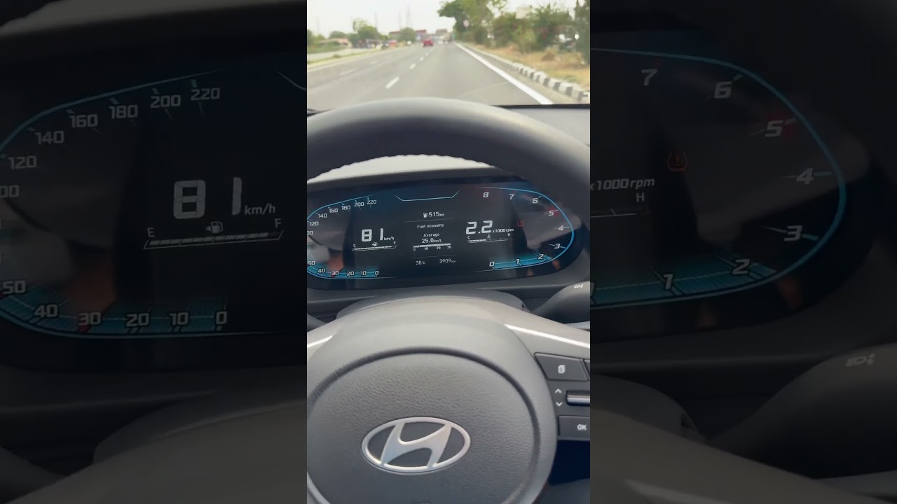 2025 Hyundai i20 Mileage test #i20 #hyundai #shorts #youtube #youtubeshorts #information #trending