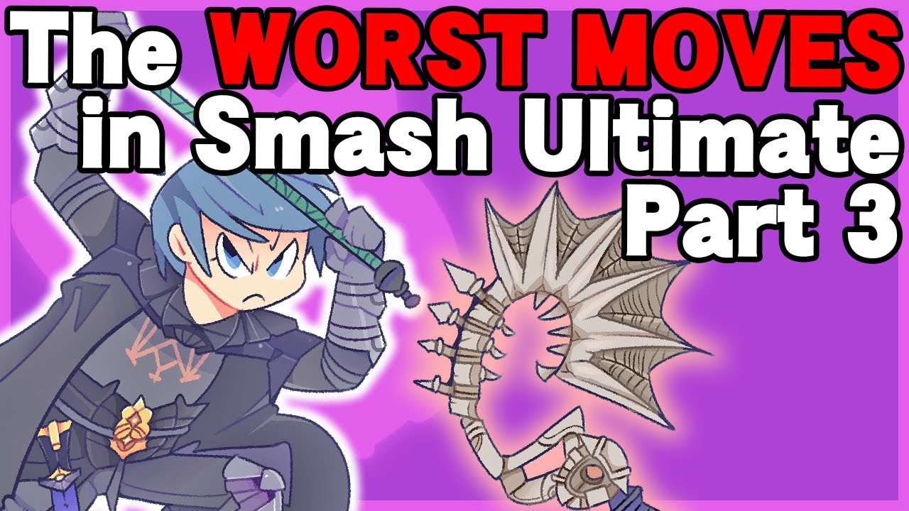 ХУДШИЙ ход каждого персонажа! (часть 3/3) - Super Smash Bros. Ultimate