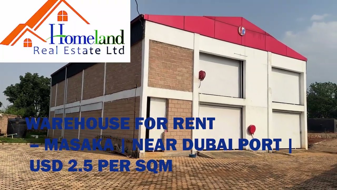 WAREHOUSE FOR RENT – MASAKA | NEAR DUBAI PORT | USD 2.5 PER SQM