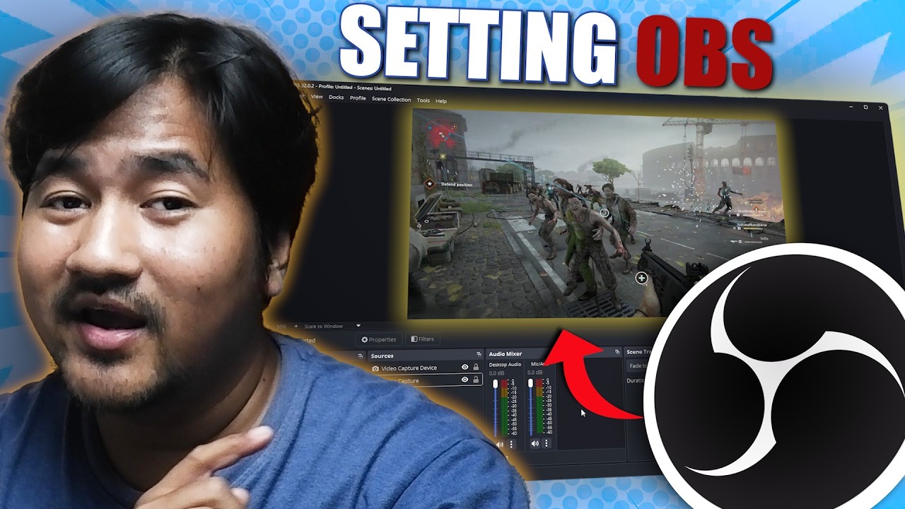 Cara Live Streaming dan Recording Game di OBS ( Setting Resolusi, Encoder, Format Video dll )