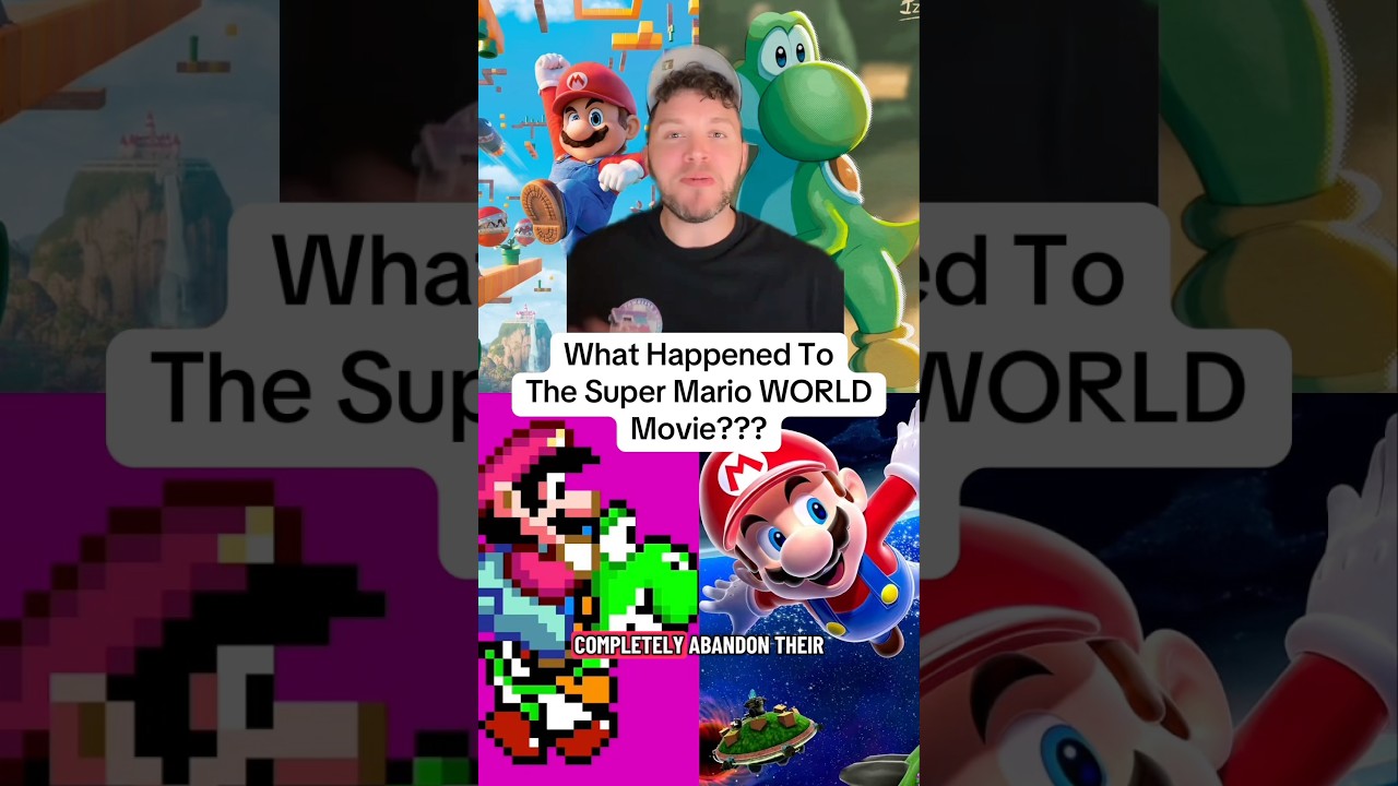 What Happened To THE SUPER MARIO WORLD Movie? #supermario #movies