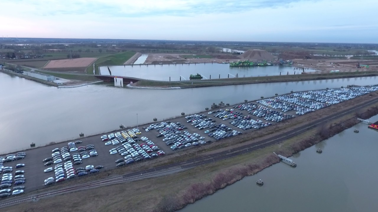 Stukje Buchten vanuit de lucht