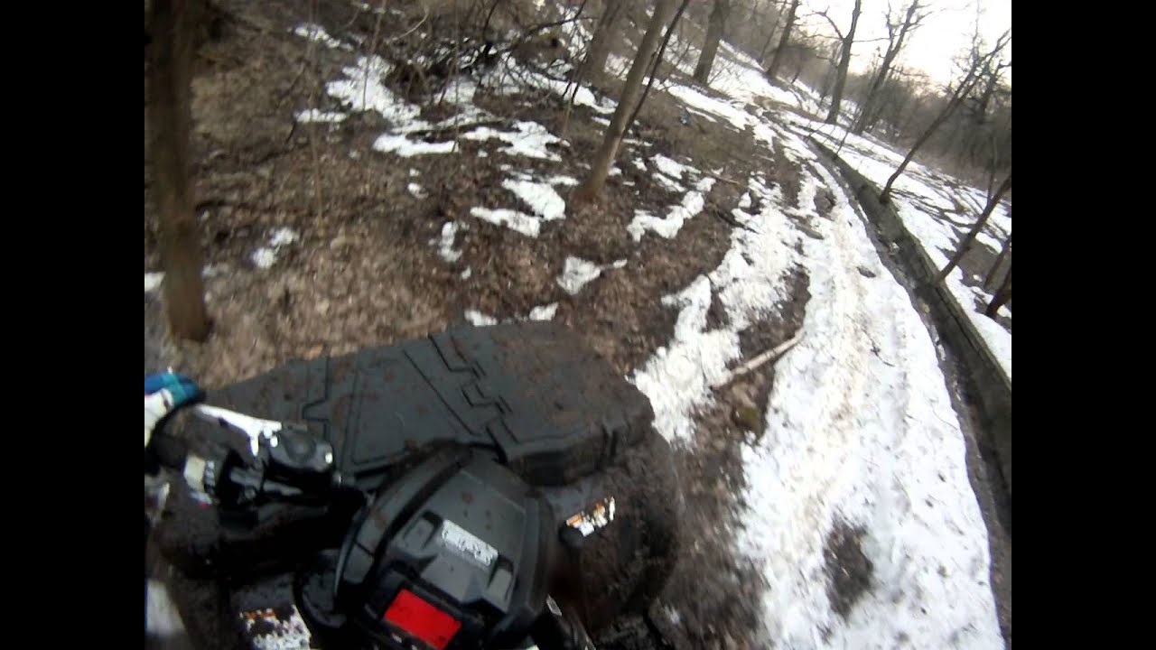 Polaris Sportsman 850 H.O. EPS Stealth Black LE 2013 PART 2