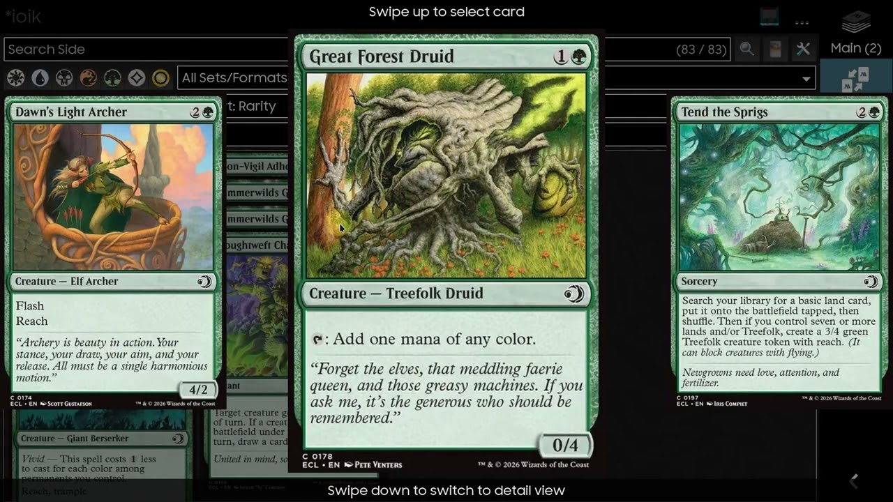 MTG FORGE: SELLADO DE LORWYN ECLIPSED