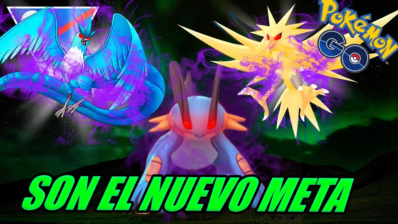 ROMPIERON A ARTICUNO CON SU NUEVO BÁSICO y EL ATAQUE FUEGO de ZAPDOS OSCURO en LIGA SUPER - PvP Go