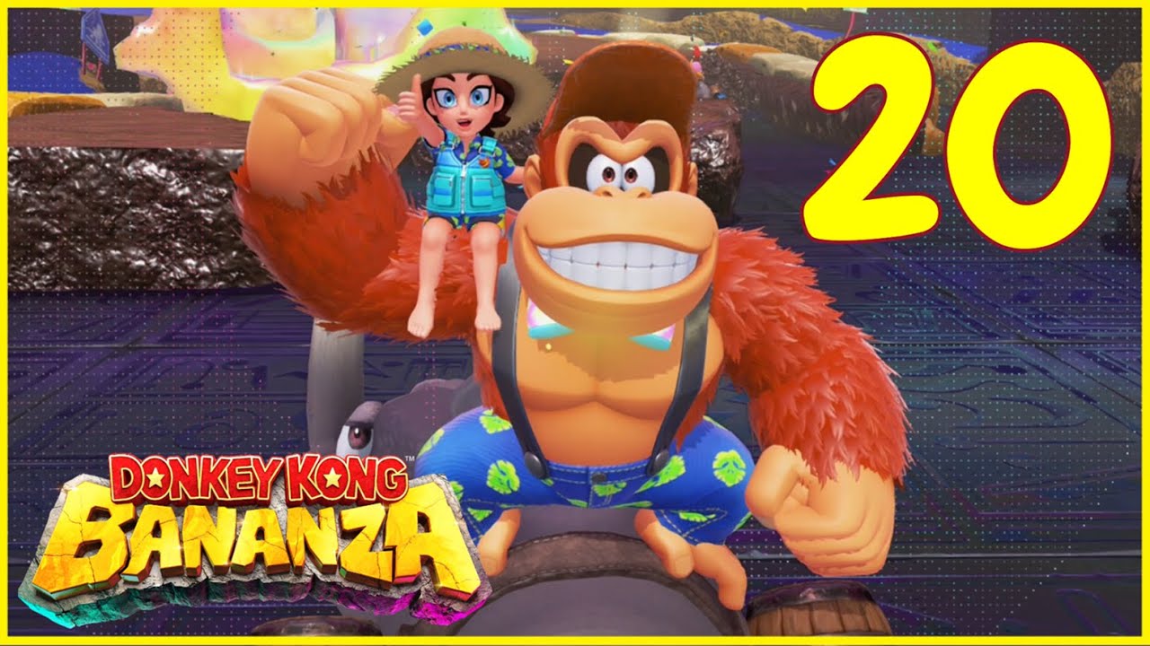 COLLECTE DANS L'ARCHIPEL, DÉCHARGE & RHINODROME #20 | Let's Play [FR] | Donkey Kong: Bananza