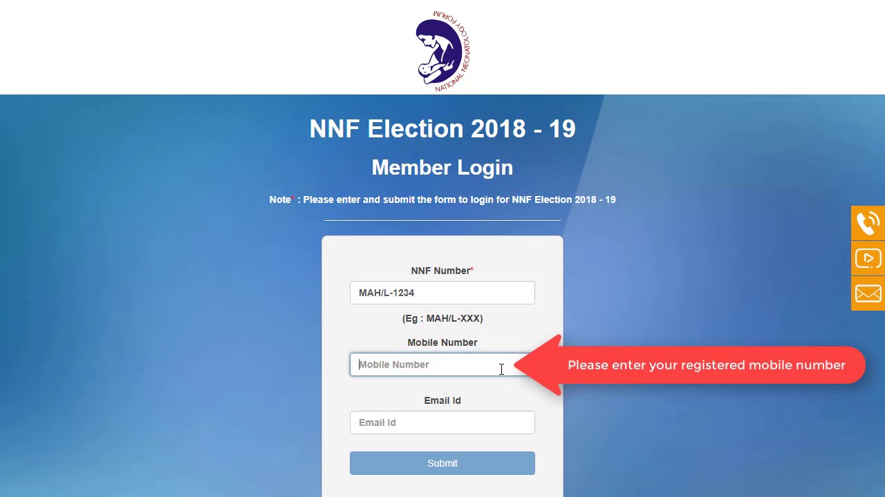 eVote - NNF Election Process 2018-19