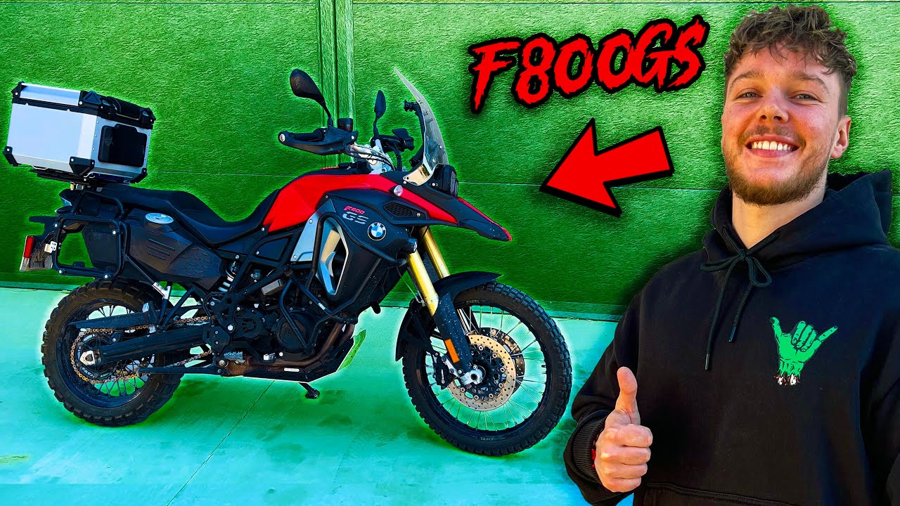 ПОПРАВЯМ BMW F800GS!