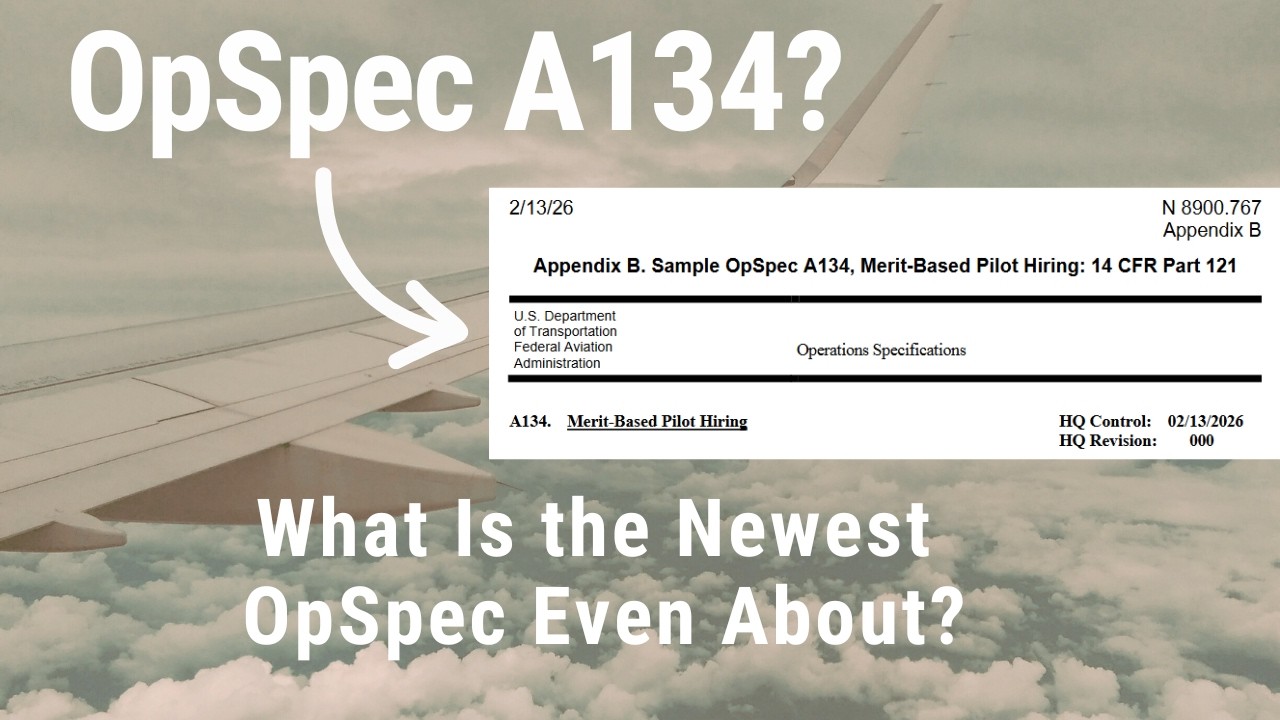 Что же представляет собой новейшая спецификация OpSpec A134? Это система найма пилотов на основе ...