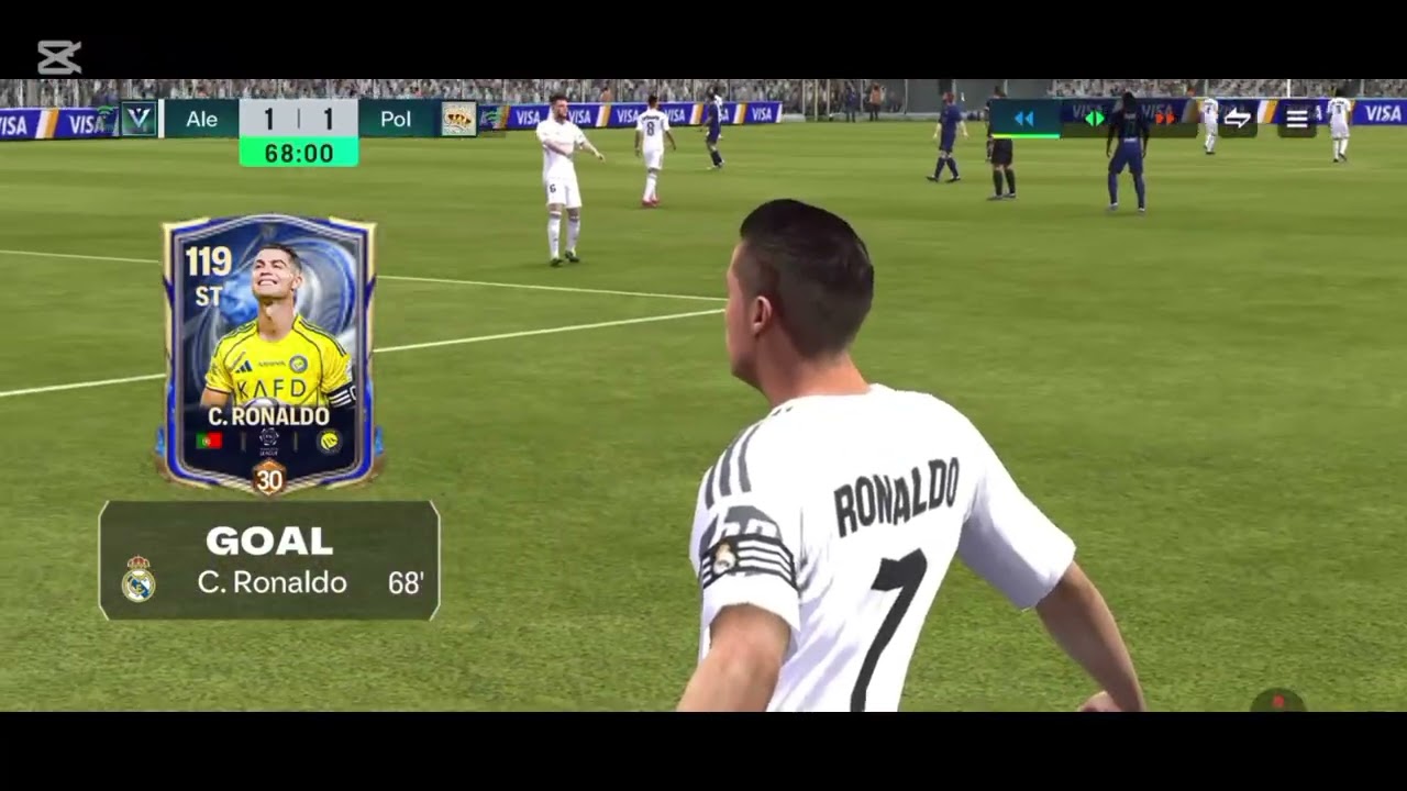 Joc doar cu Ronaldo 