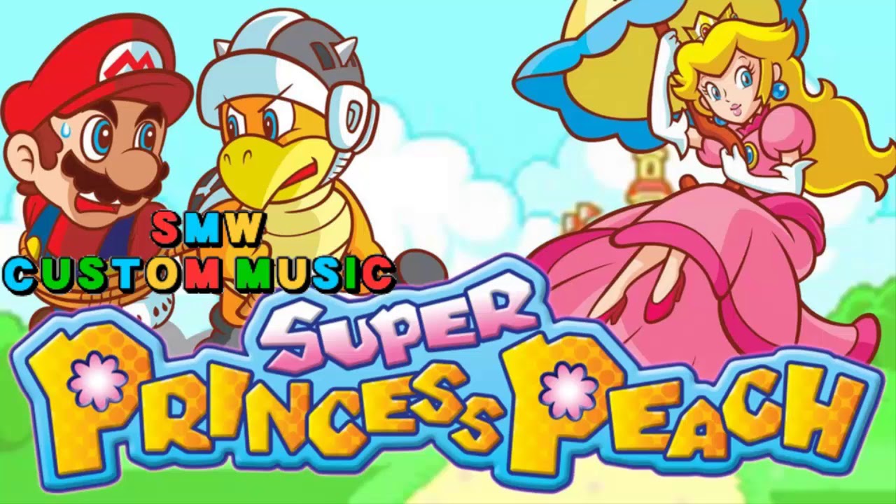 Smw Custom Music - Giddy Skies - Super Princess Peach