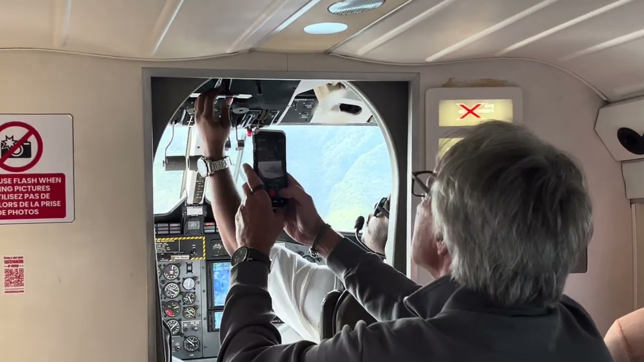 Saba Island Landing With WinAir