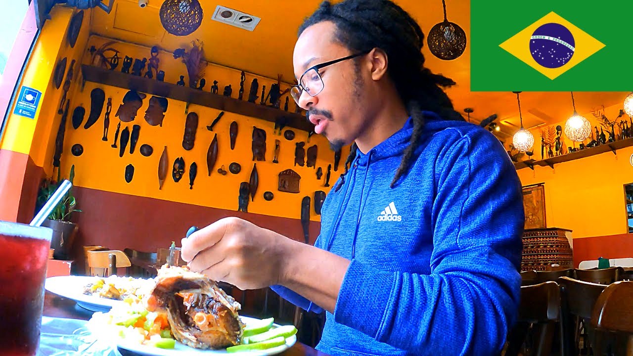🇧🇷 Eating African Food In Sao Paulo Brazil