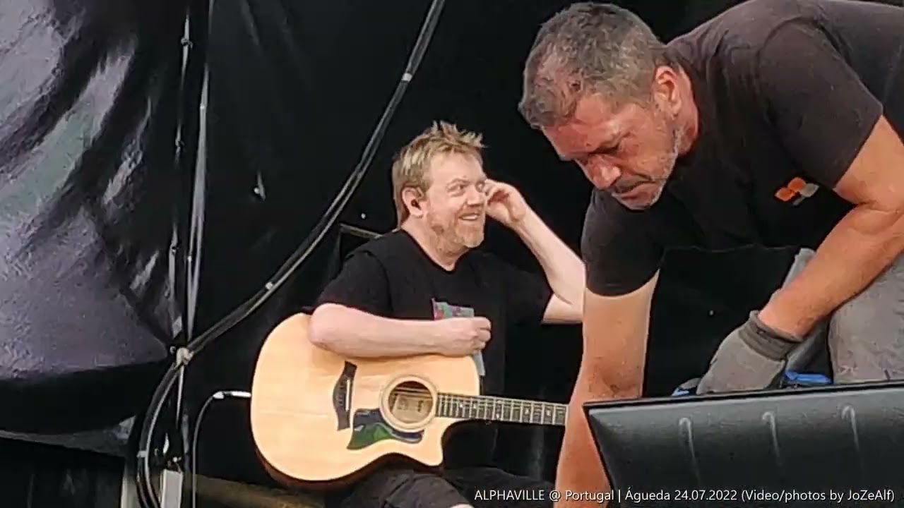 ALPHAVILLE Backstage | Sound Check