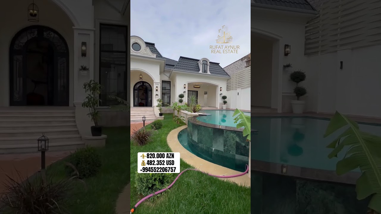 LUXURY VILLA IN MARDAKAN,AZERBAIJAN 🇦🇿 +994552206757 #realestate #shortvideo #explorepage #villa