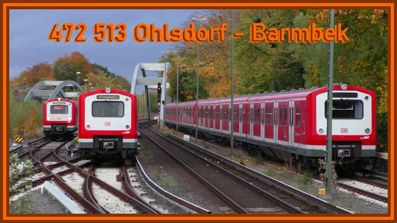 Mitfahrt in 472 513 von Ohlsdorf nach Barmbek - Traffic Hamburg