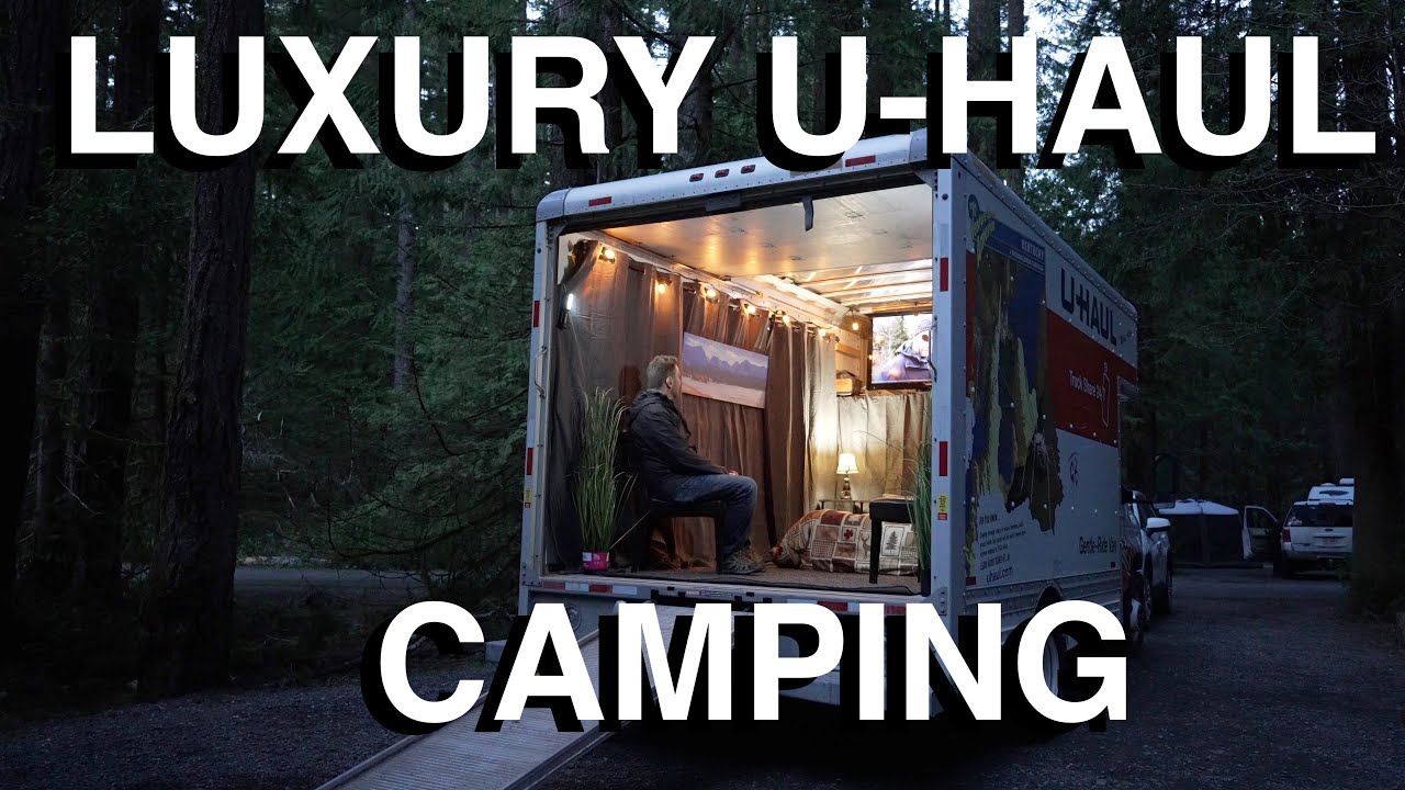 Роскошный кемпинг в прицепе U-Haul