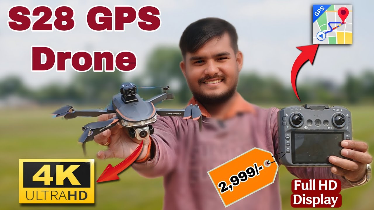 S28 GPS Drone Kaise Udaaye | Full Setup, Calibration, Return Home Test | Beginner Drone Guide