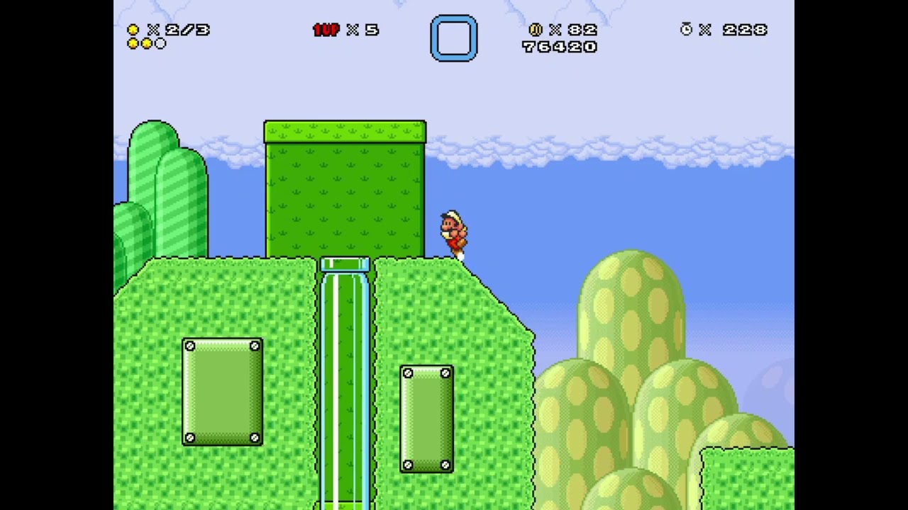 Super Mario Bros X2 Beta 5 - Mario and Luigi: Dark Bit Invasion Devlog 2: World 1 playthrough