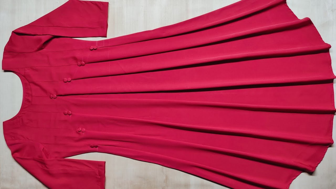 Very Easy Side Pleated Kurti Cutting and Stitching /fashion Boutique official
