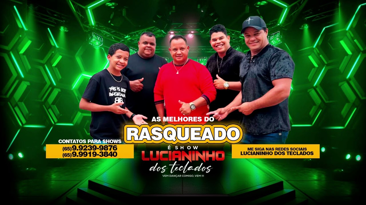 RASQUEADO LUCIANINHO DOS TECLADOS SELEÇÃO 2026