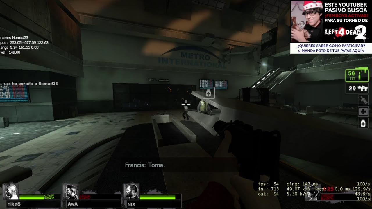 El center fedea todo lo que toca vv #l4d2 #left4dead2