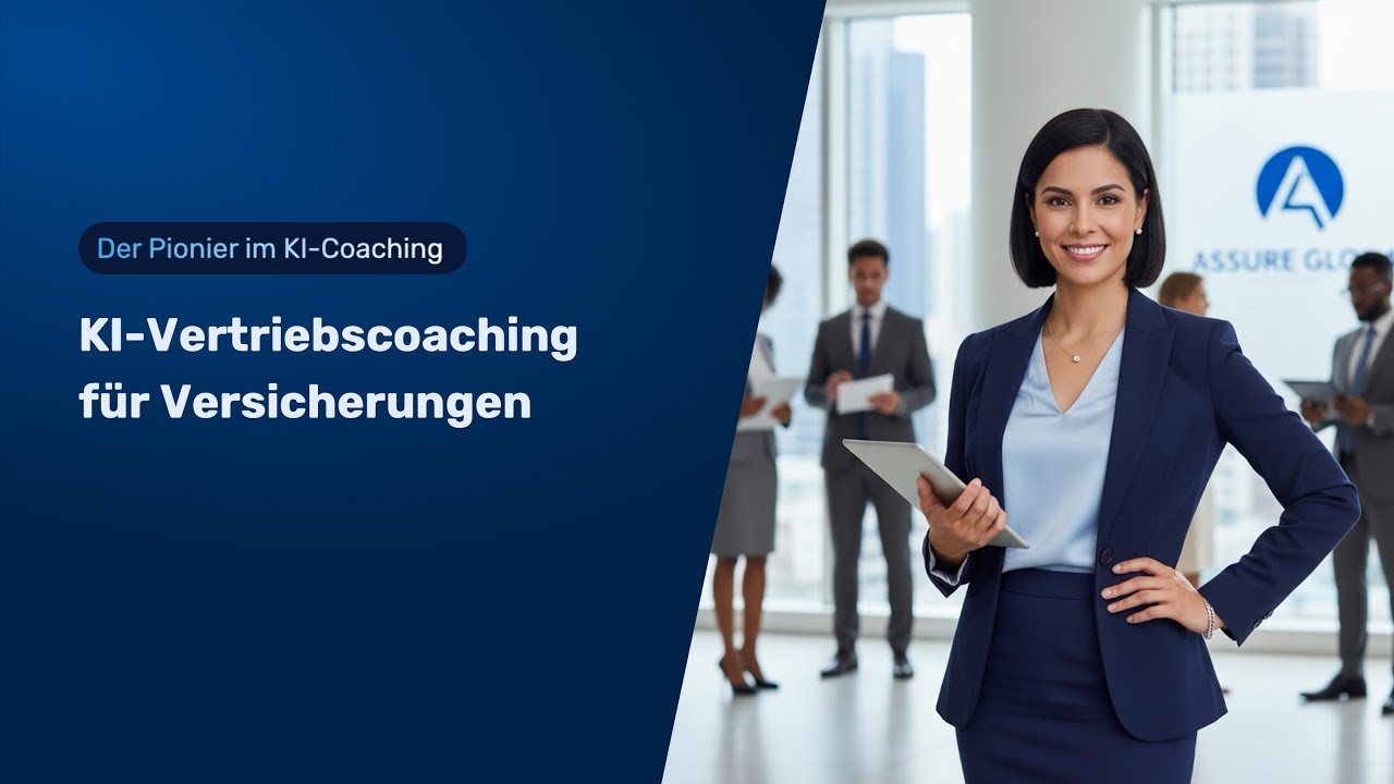 Versicherungsvertrieb 2030: Wer jetzt nicht auf KI-Coaching setzt, verliert den Anschluss
