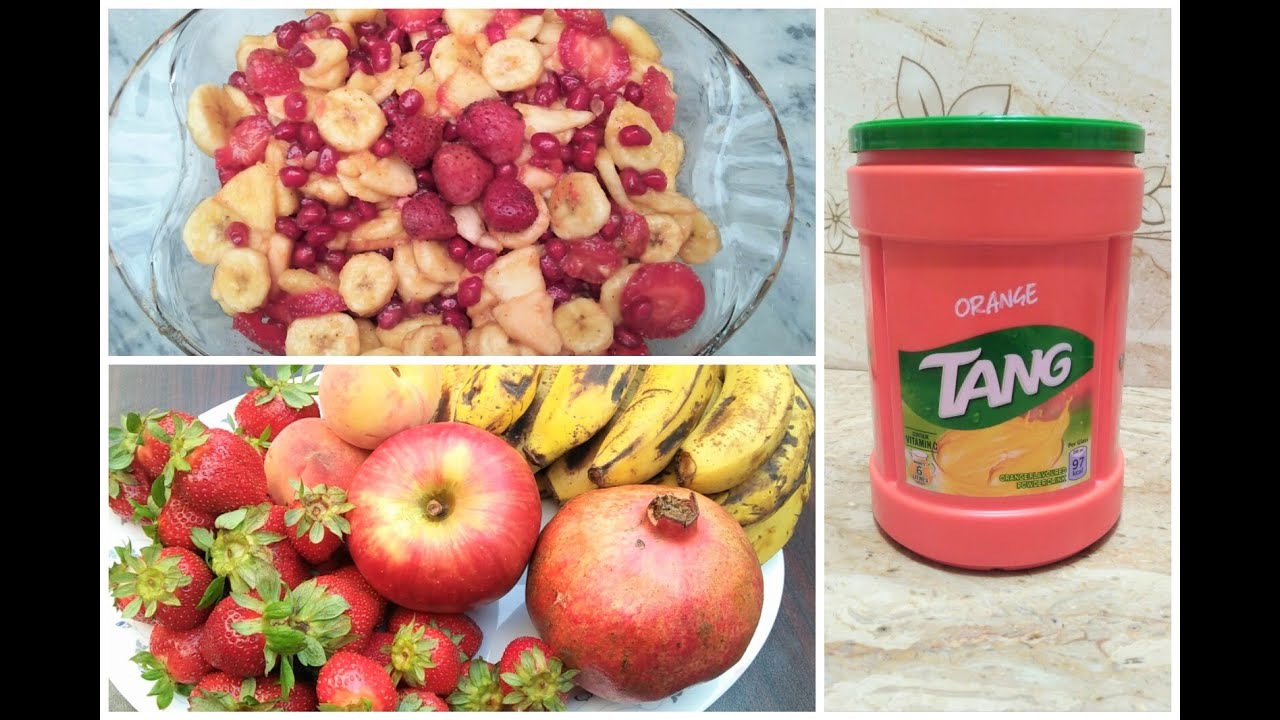 Fruit Chaat With Tang Ready in Just 2 Mins