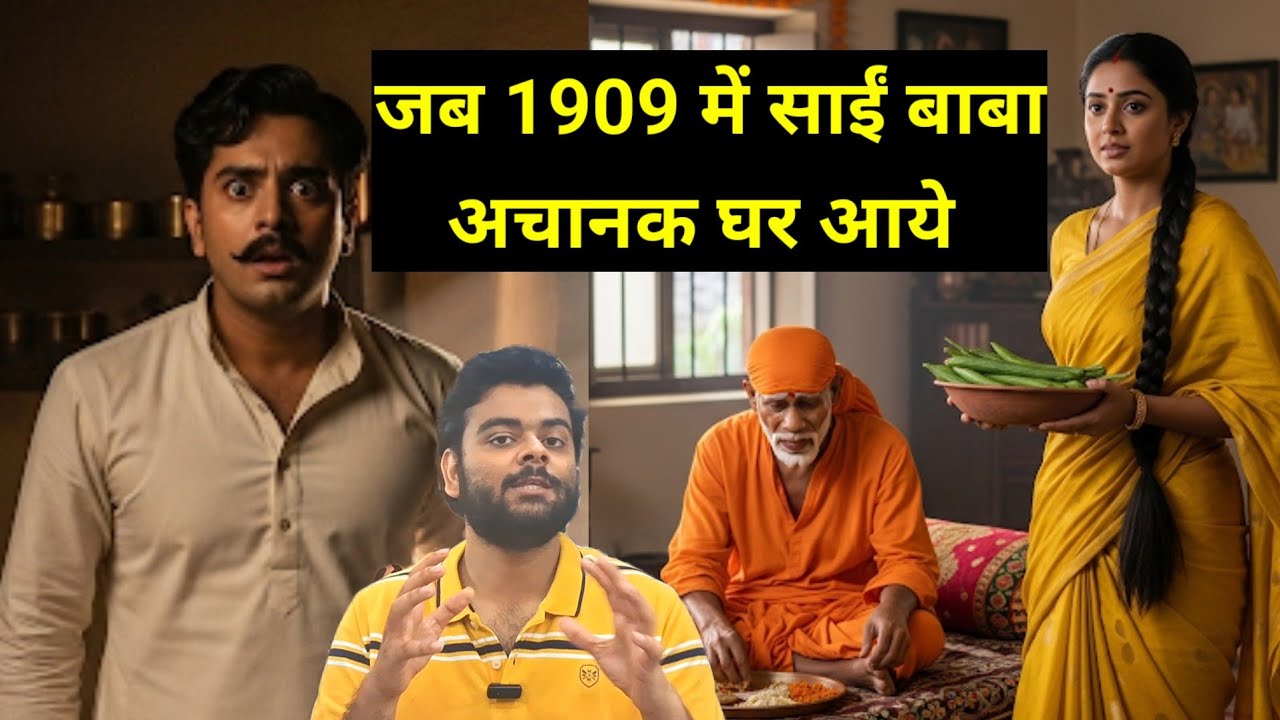 1909 में साईं बाबा का चमत्कार sai devotee SB Nachne and his brother in hospital