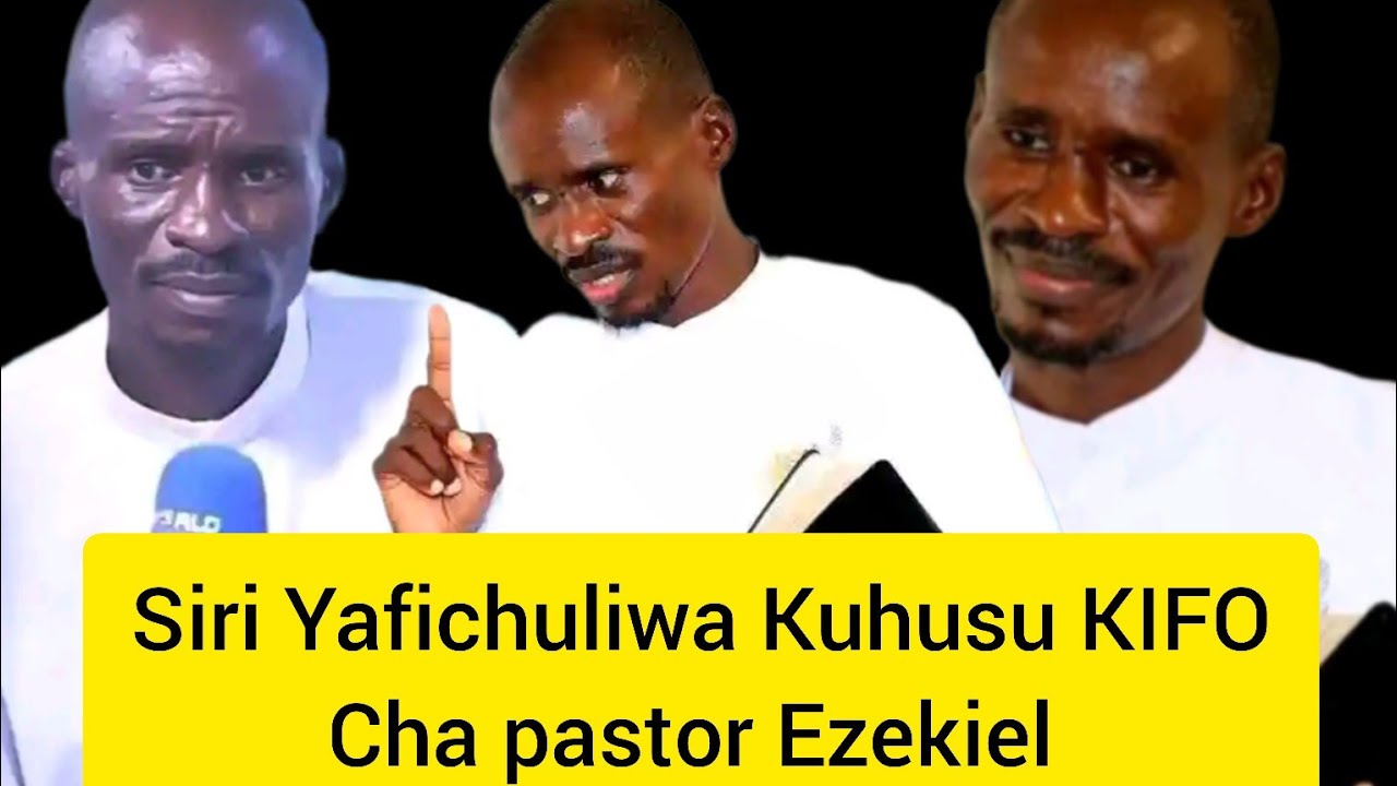 BISHOP ISRAEL AFICHUA SIRI NZITO KUHUSU PASTOR EZEKIEL 