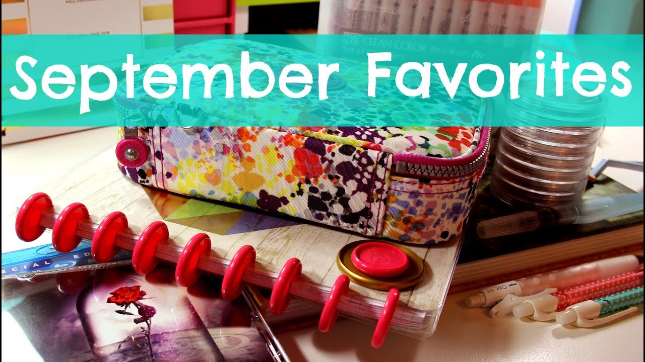 SEPTEMBER ART SUPPLY FAVORITES