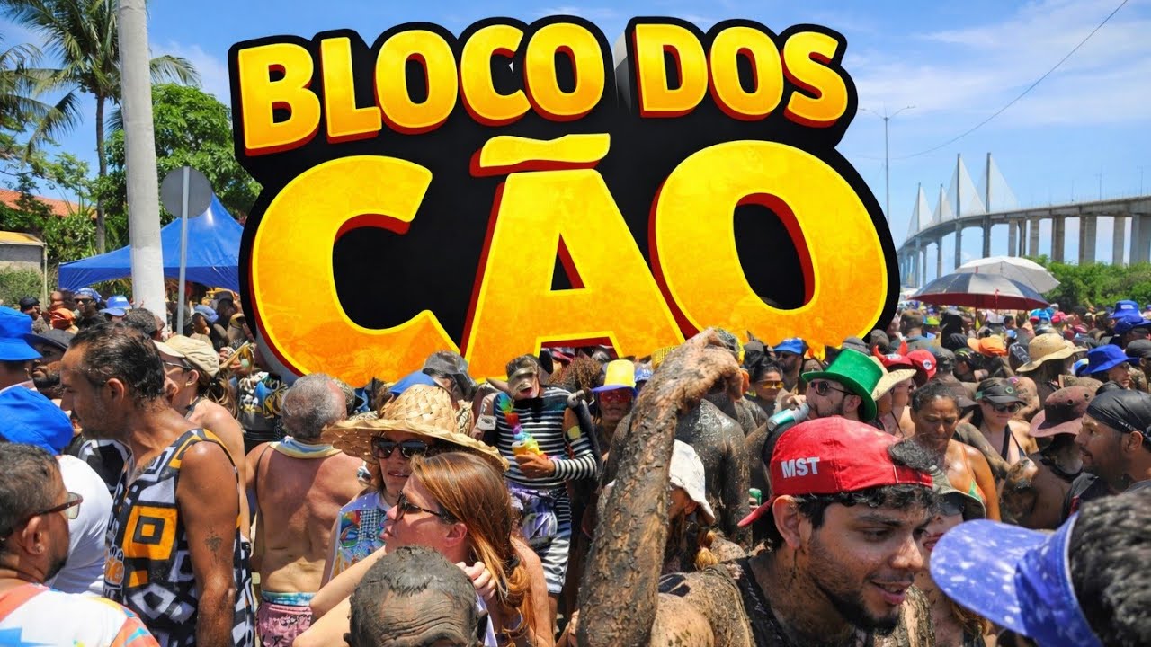 Bloco dos Cão tomou conta da rua com muito som, pressão e energia lá no alto!