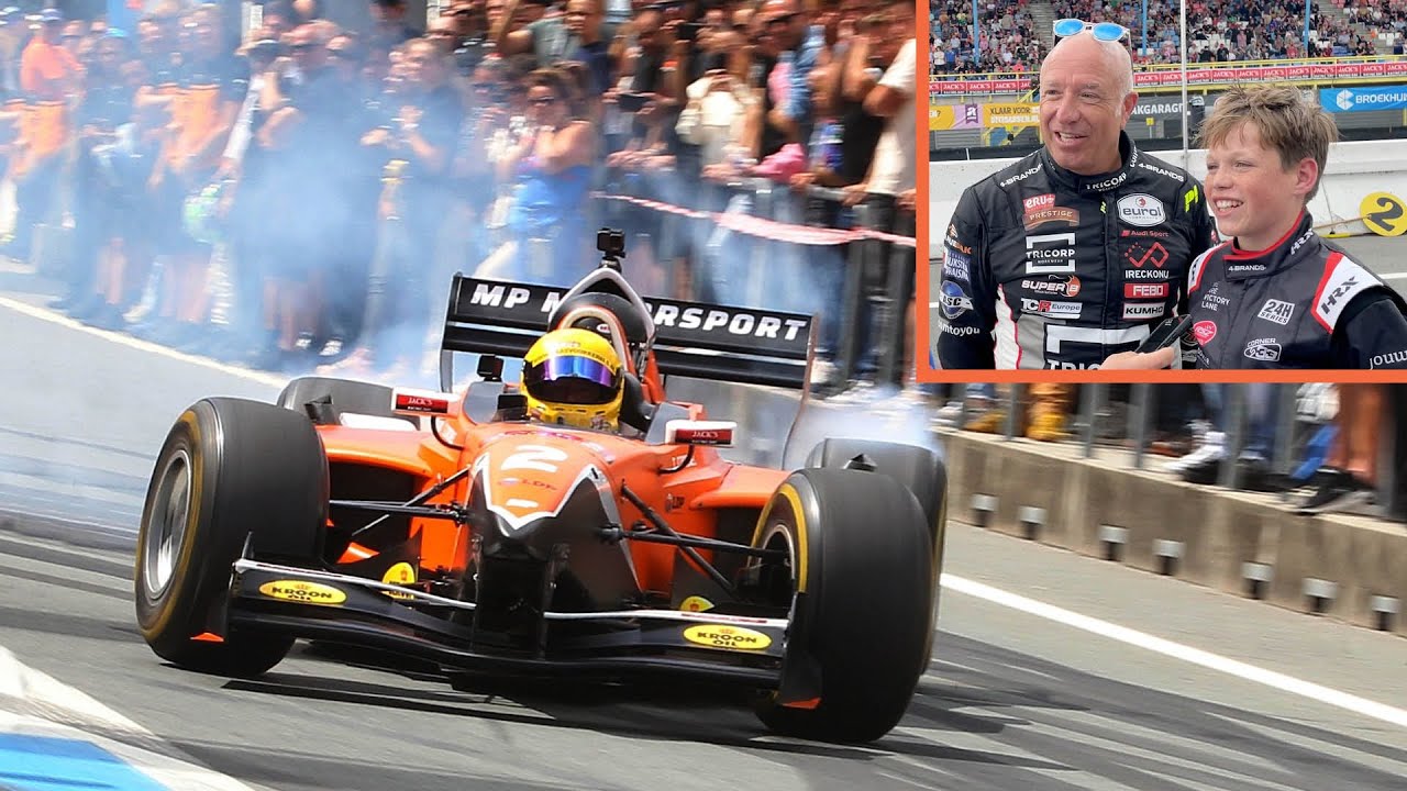 Tom en Rocco Coronel vermaken publiek Jack's Racing Days