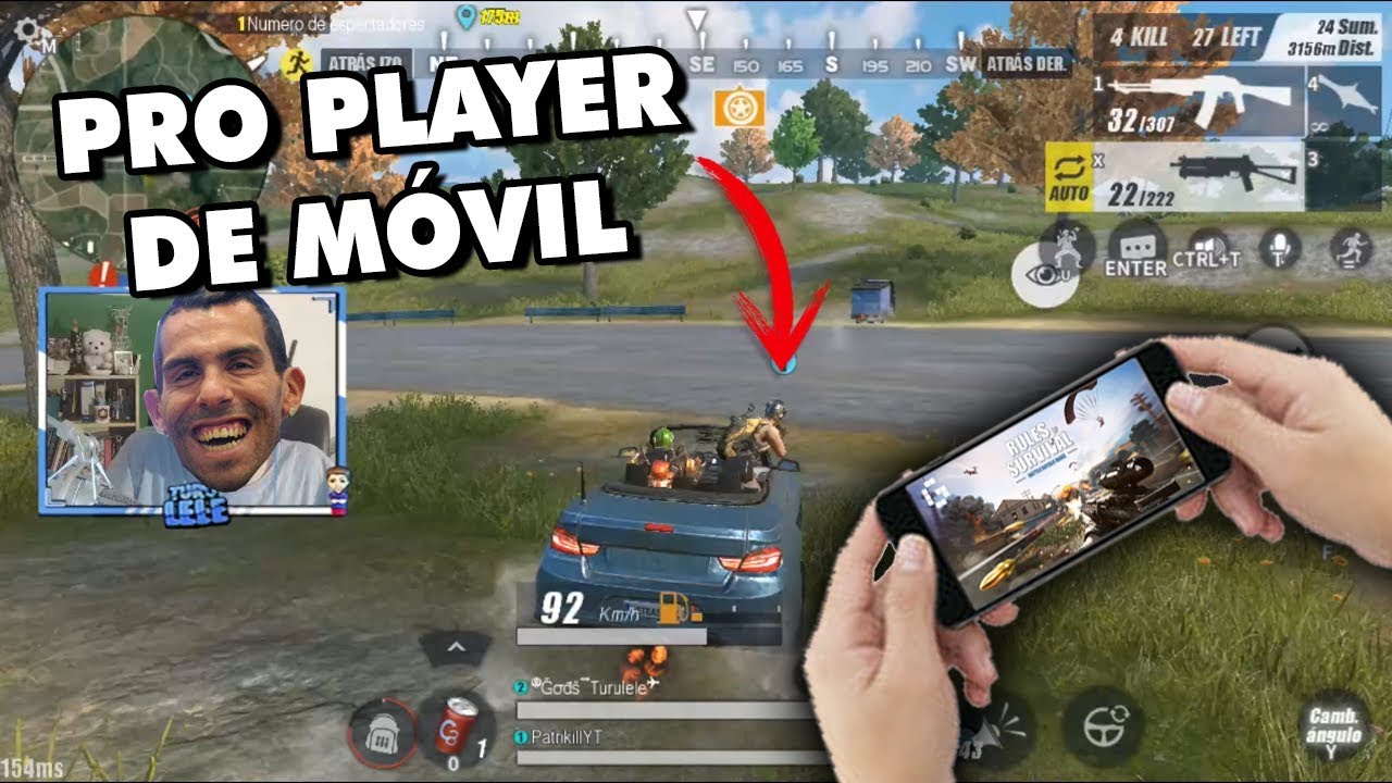 DUO CON PROPLAYER DE MOVIL EN PC !! PATRIKILL Y TURULELE RULES OF SURVIVAL