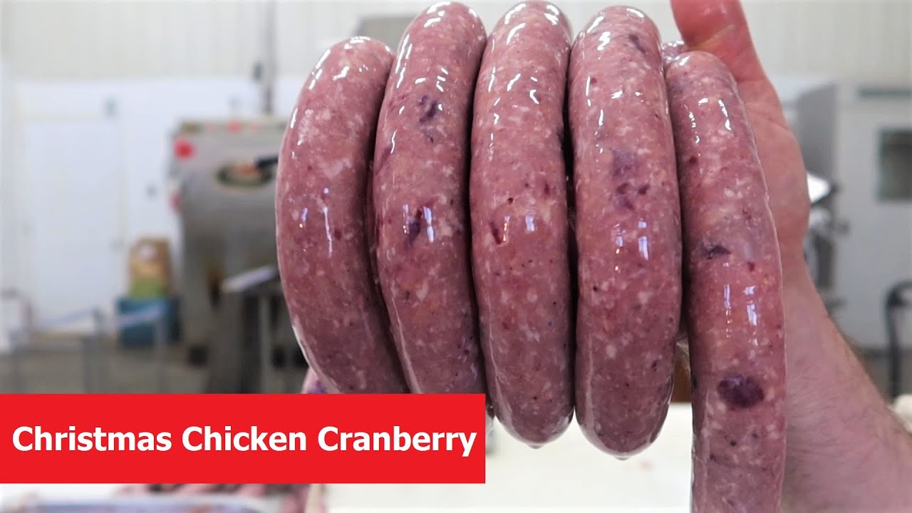 Christmas Chicken Cranberry Sausage, Recipe Included!