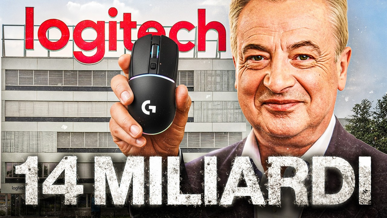 L'Italiano che Ha Inventato il Mouse Moderno e Creato un'Azienda da 14MLD 🖱️ Giacomo Marini Logitech