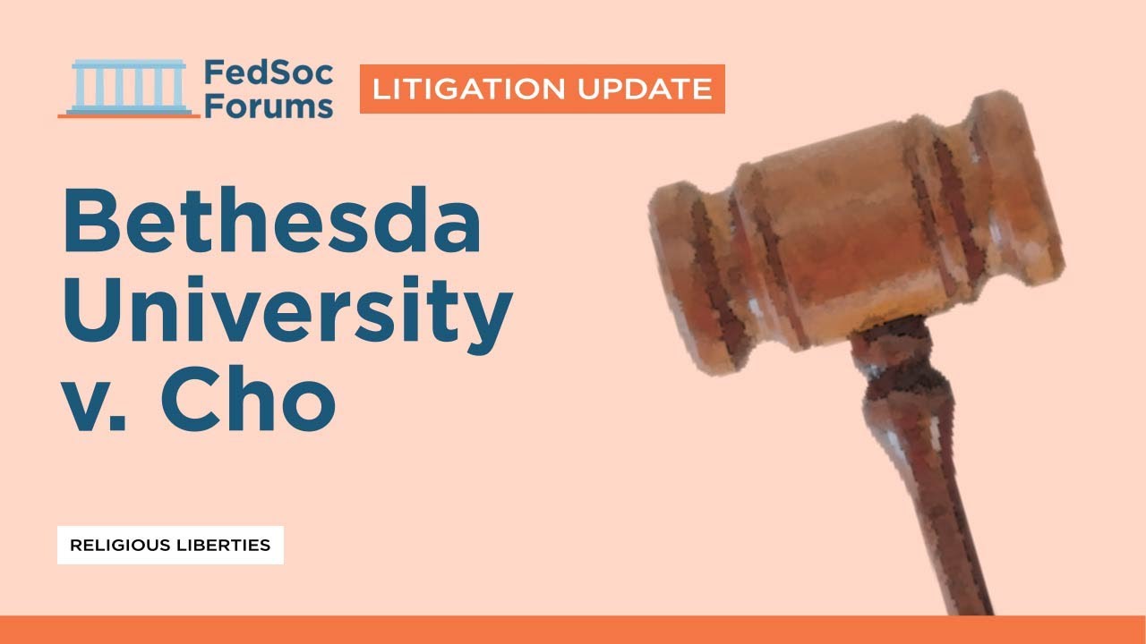 Litigation Update: Bethesda University v. Cho
