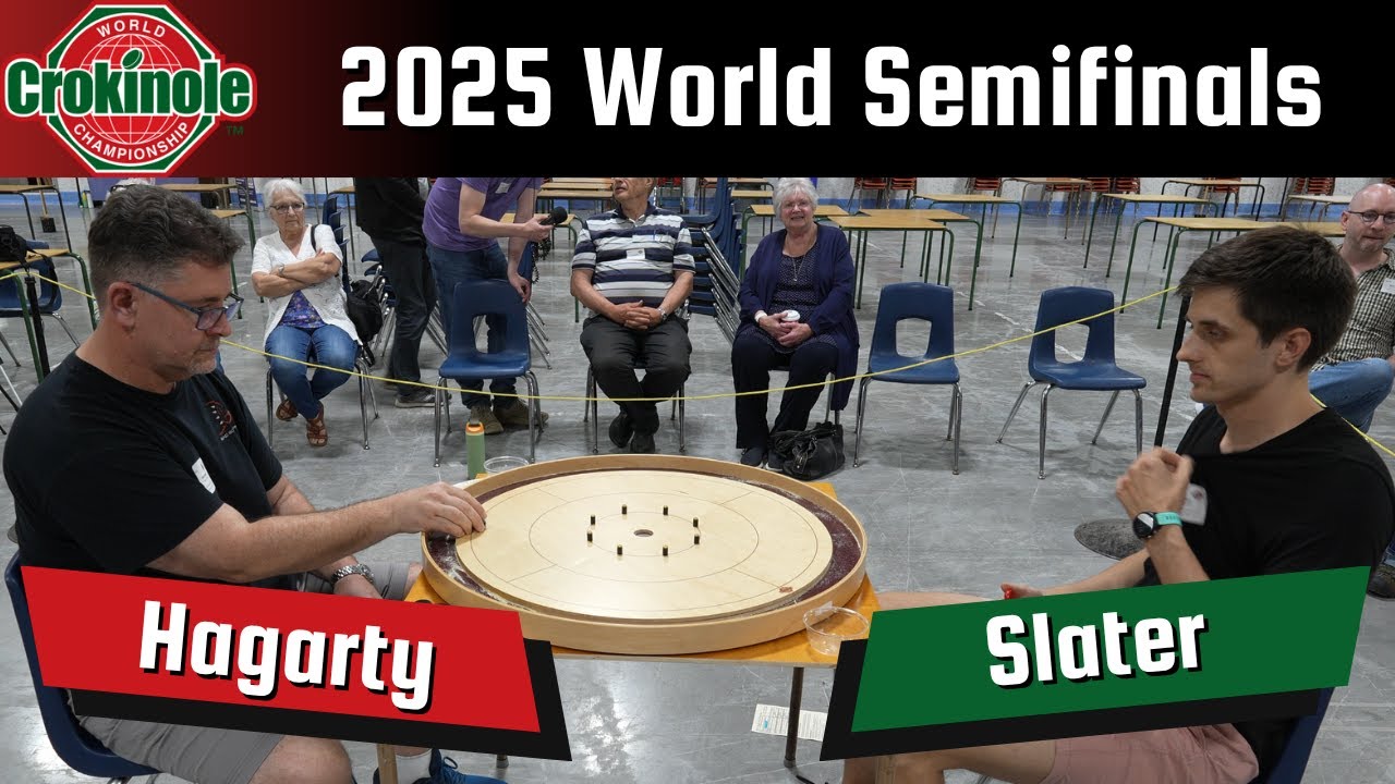 2025 World Crokinole Championship Semifinals Hagarty VS Slater