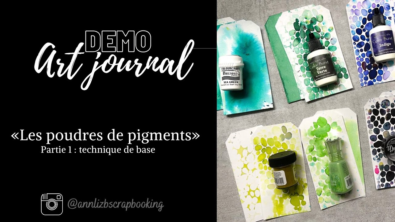 Comment utiliser les poudres de pigments ? - partie 1