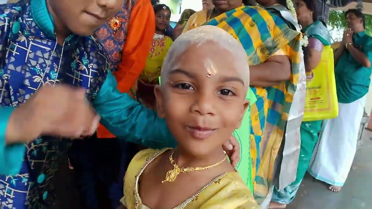 மேகா காதனி விழா 13/08/2025#hindu traditionalbaptism#காதுகுத்து#காதனிவிழா#tamil#traditional#Megha 