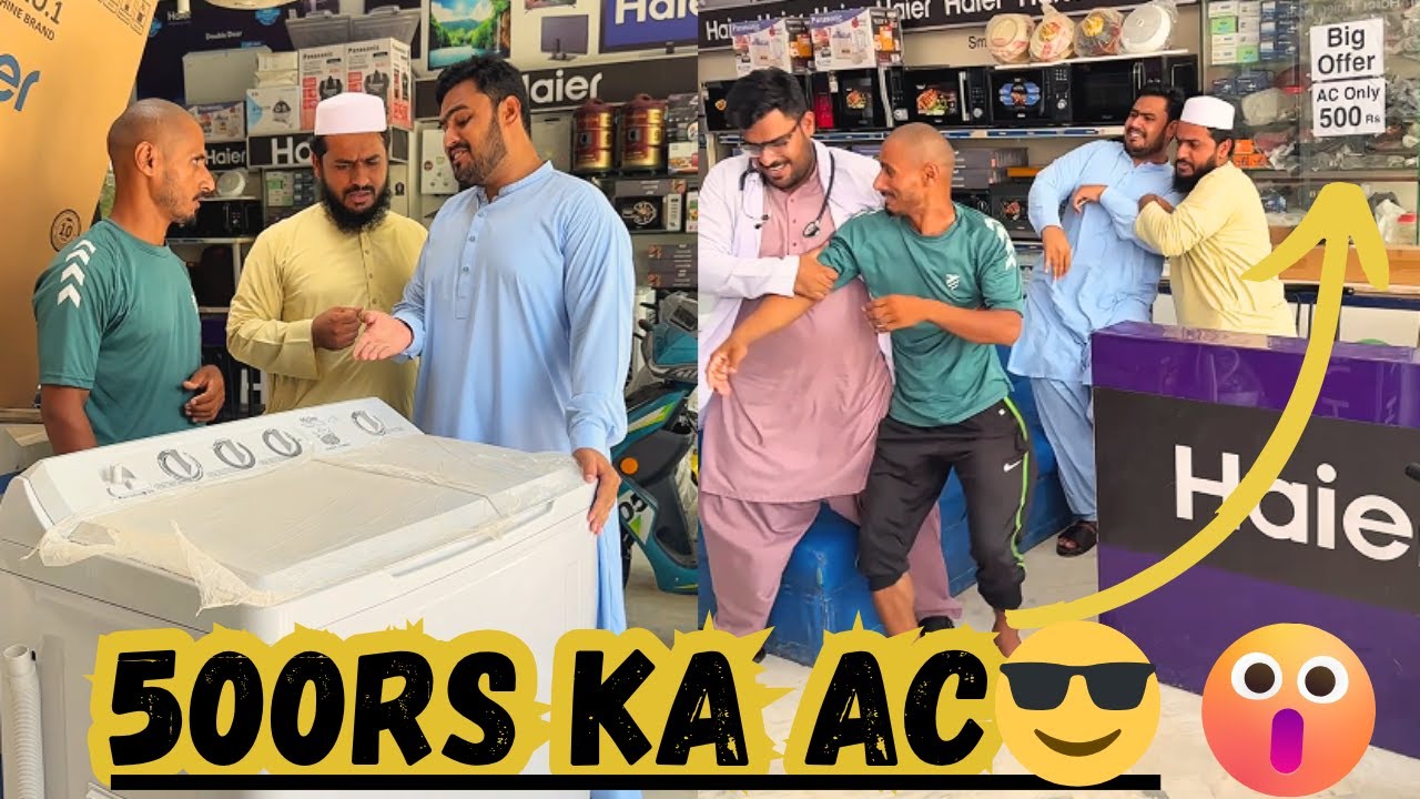500Rs ka AC😉 Molvi ki chalaki😎 #part2