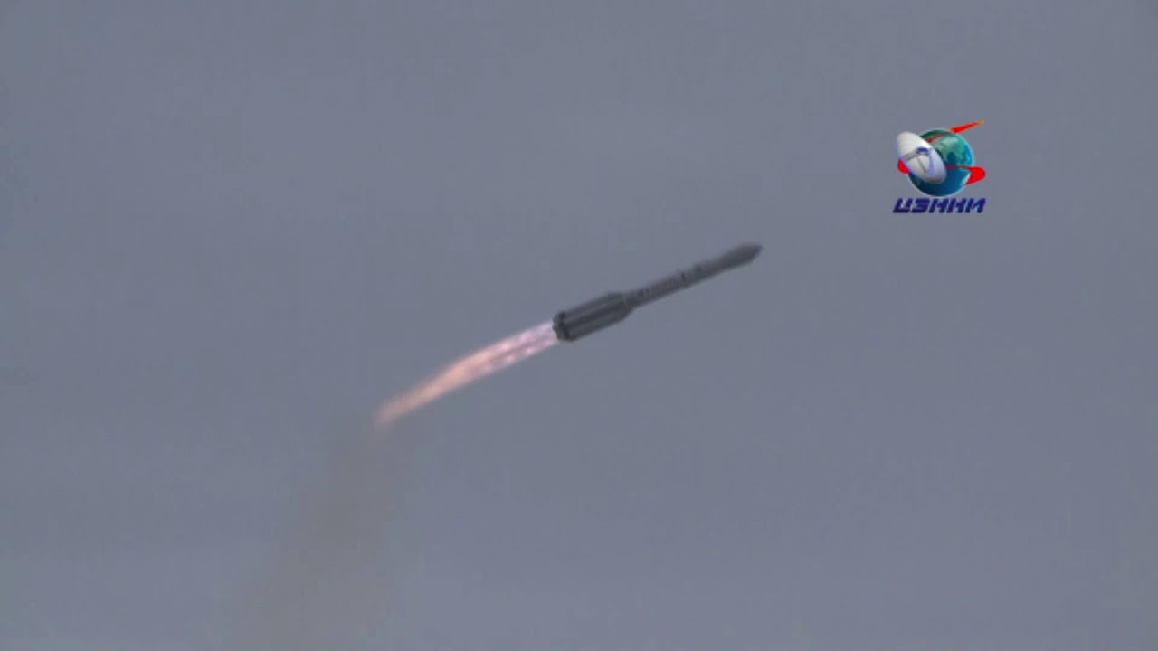 Proton M rocket explosion July 2 2013 slow motion full HD