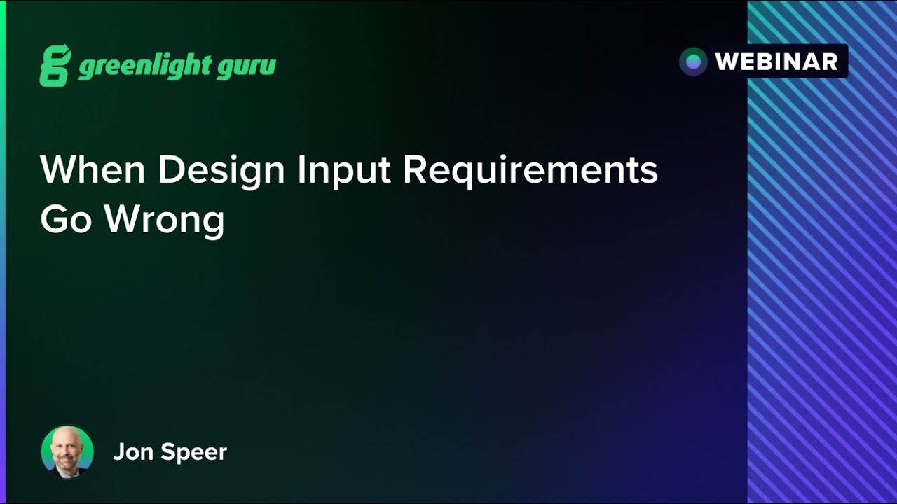 When Design Input Requirements Go Wrong