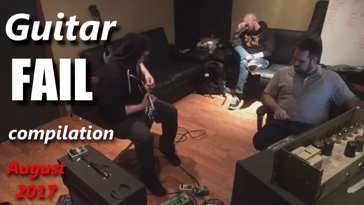 Guitar FAIL compilation August 2017 | RockStar FAIL