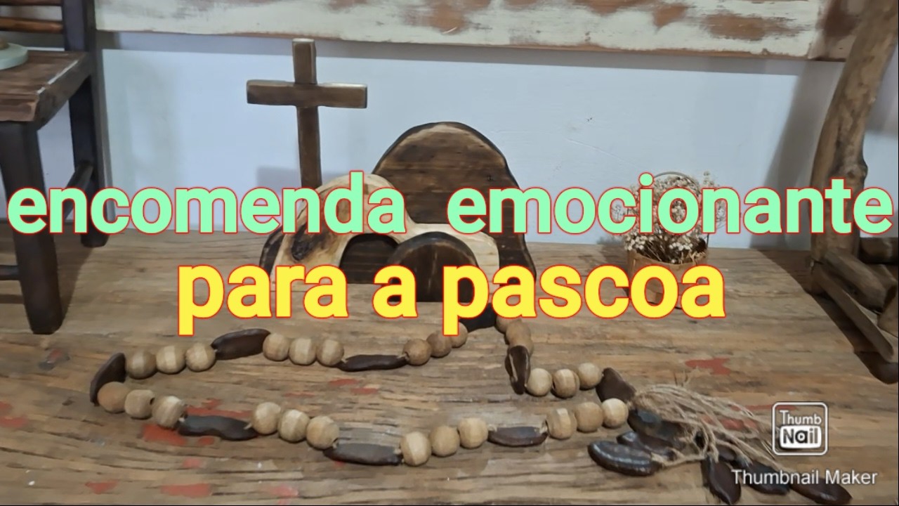 PROJETO PASCOA/DECORACAO CRISTA